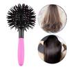 hair soft hair comb  styling curly hollow-out bounce hair comb 3D Spherical Curling Brush Salon Styling Curly Hair Styling Brush