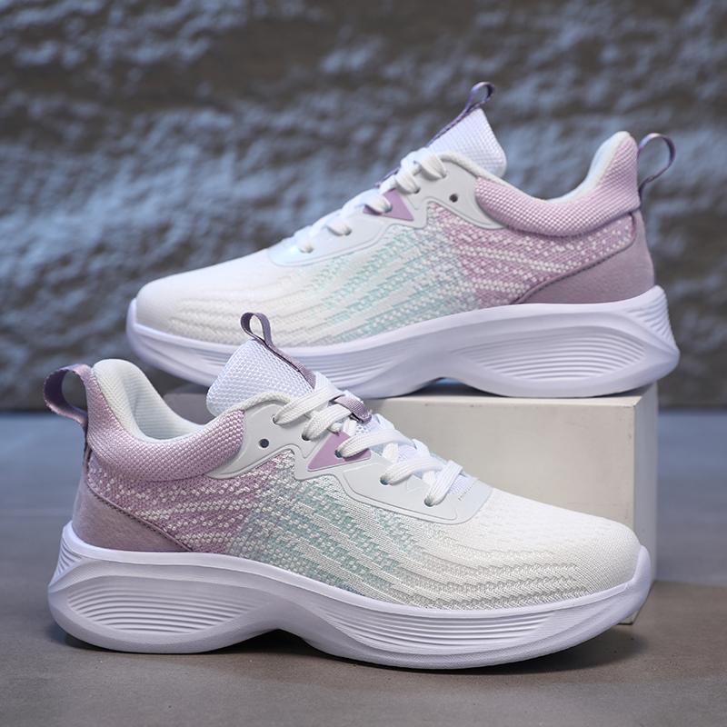 2025 Fashion Women Sneaker Outdoor Anti Slip Running Shoe Summer Breathable Sport Shoes Ladies Casual Soft Sole Footwear