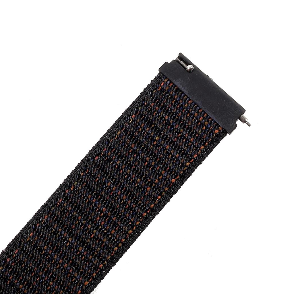 22mm Closure Nylon Watch Strap Replacement for Samsung Galaxy Watch 46mm/Huami Amazfit Watch