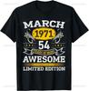 55th Birthday Tee 55 Years Old Vintage Legends Born in 1971 TShirt Print Cotton Design Gifts T Shirts Streetwear Camisas