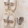 Suction Cup Shoe Rack For Bathroom Wall Mounted Hanging Organizers With Adjustable Hook