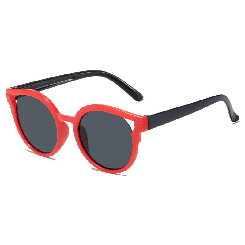 New Children Sunglasses Boys Girls Cute Color round Sunglasses Kids Vintage Sunglasses Protection Classic cat eye sun glasses