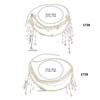 Imitation Pearls Tassels Waist Chain for Women Adjustable Body Chain Beach Jewelry Accessory Wedding Accessories