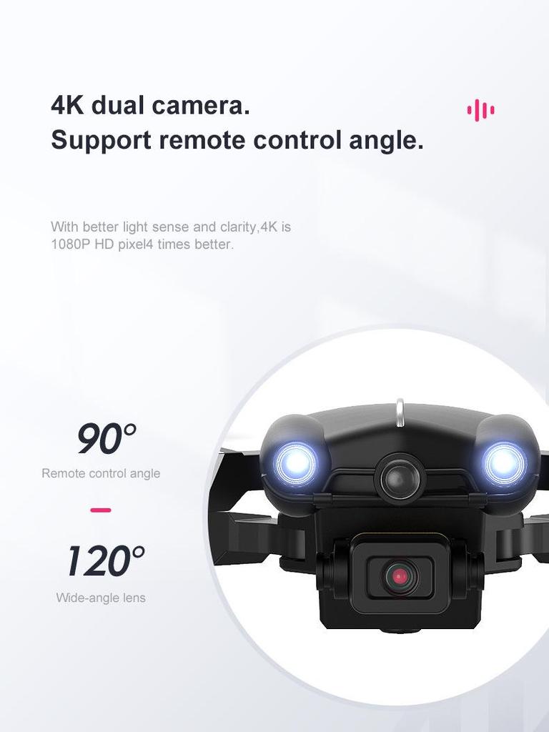 YP1 Drone HD: Dual Camera, Optical Flow Obstacle Avoidance, Remote Control Aircraft Toy for Kids