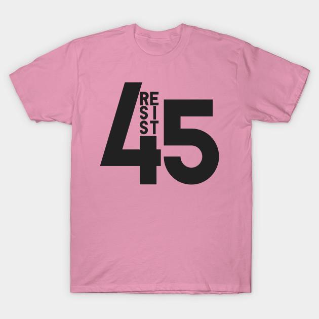 T Shirt Women Resist 45 Impeach Donald Trump Harajuku Print Kawaii Tshirt Summer Short Sleeve Female T-Shirt Top Tee