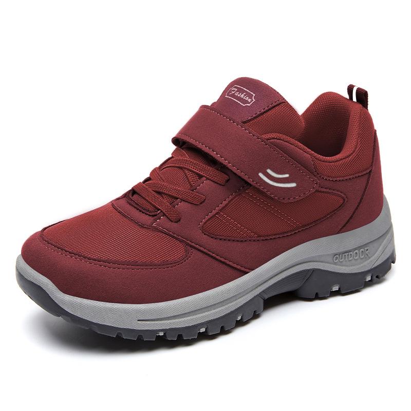 Velcro Summer Walking Shoes for Middle-Aged and Elderly Women - Sporty Mountaineering Style