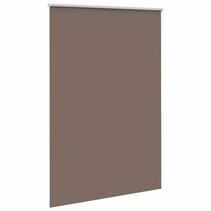 VidaXL Blackout Roller Blind Coffee 160x230cm Fabric Width, Day and Night Blind, Kitchen Blind, Blind 4011088