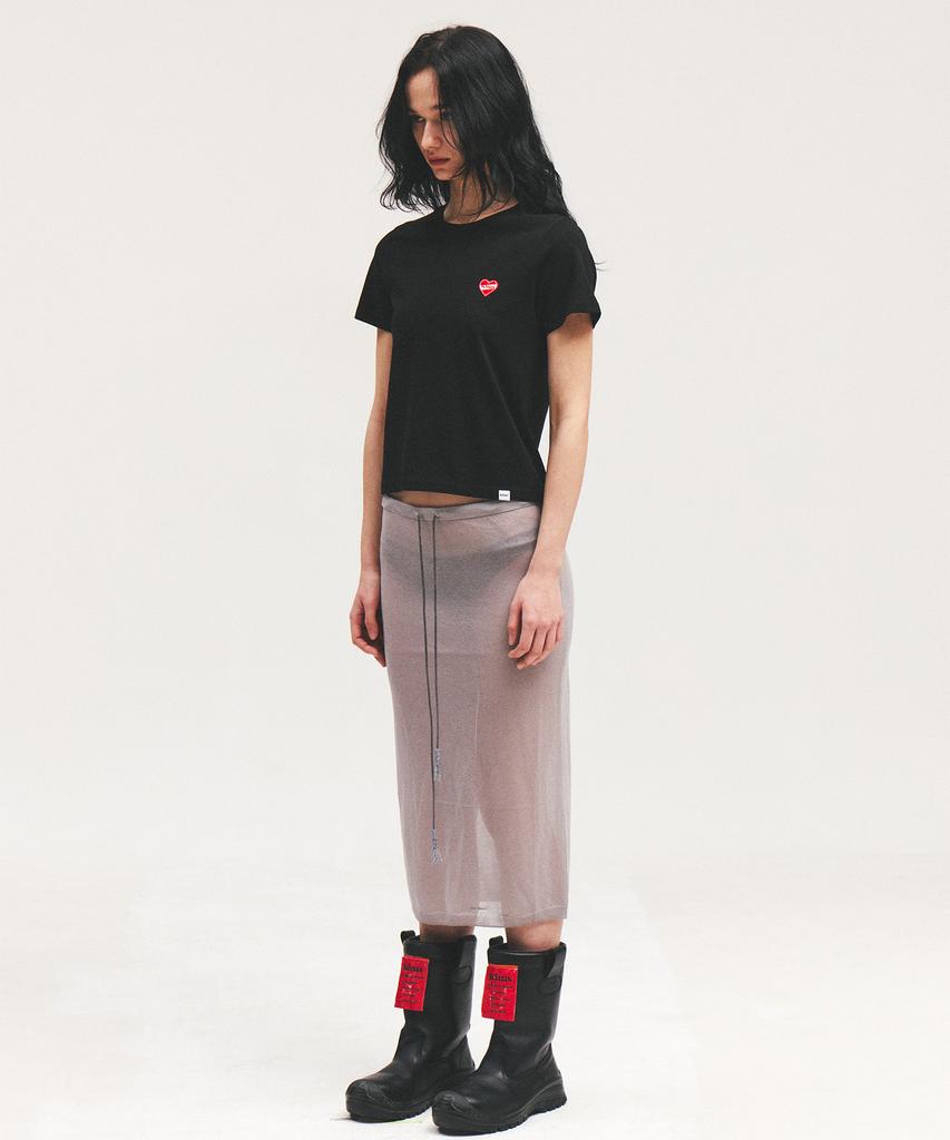 Kimseupeulesikoteunmakes (Unisex) Kims Heart Symbol Tee Black