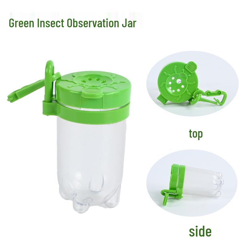 Kids' Outdoor Adventure Insect Exploration Set with Observation Box, Net, and Scoop