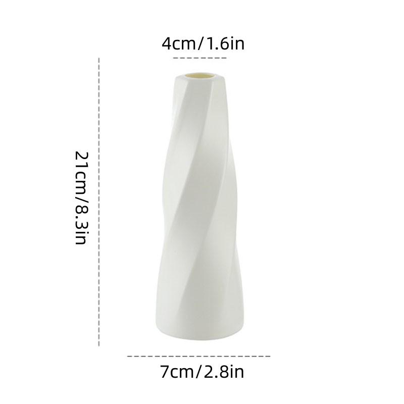 Simple Vase Decoration Living Room Flower Arrangement Vase Dining Table Light Luxury Style Vase Home Dried Flower Storage Bottle
