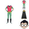 Anime Teen Titan Robin Kostüm für Jungen Perfekter Superhelden-Cosplay-Jumpsuit**