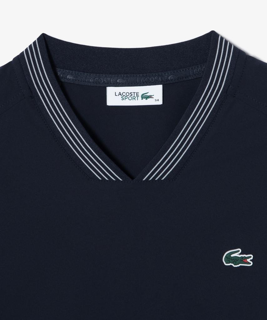 LACOSTE Women'S Short Sleeve Woven Piste Setup Sf273E-56G Hde