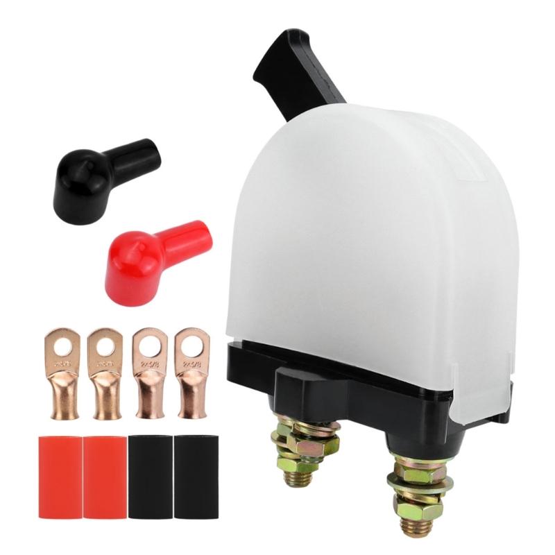 

Heavy Duty Battery Killing Switch 12V-36V Wear-resistant Waterproof Simple to Operate for Yacht Quick Power Disconnect