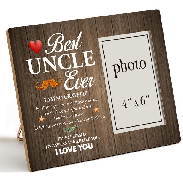 Pet Memorial Gifts - Wooden Photo Frame, Sympathy Gift for Loss of Dog or Cat (4x6 Inches)