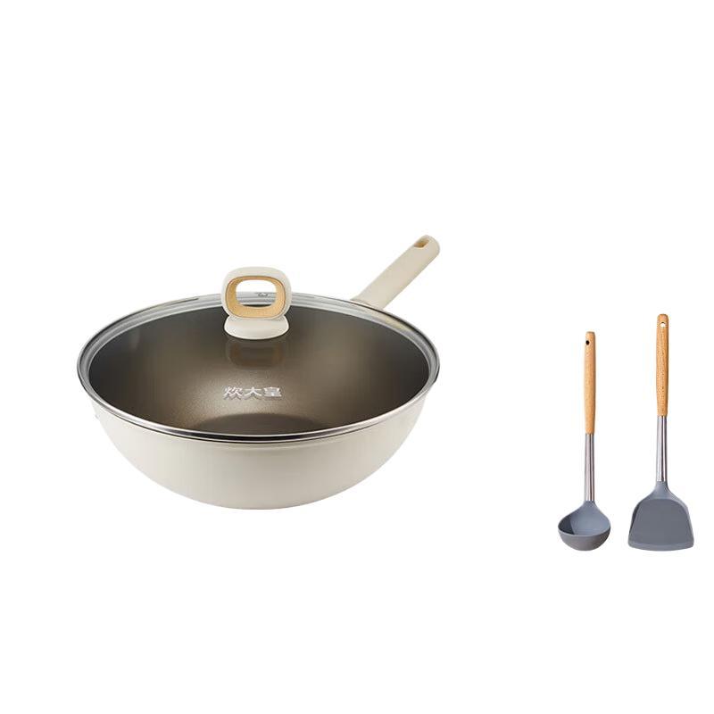 Chui Da Huang 30cm Titanium Non-Stick Wok