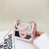 Pearl Transparent Handheld  Handbag Childhood Fun Stitching Shoulder Single