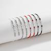 2-piece set of ethnic style alloy crosses, hand woven cards, gift style, friendship hand rope