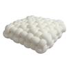 Creative Pillow Simple Style Solid Color Hand Woven Square Sofa Cushion Cushion Plush Breathable Cushion Float Window Cushion