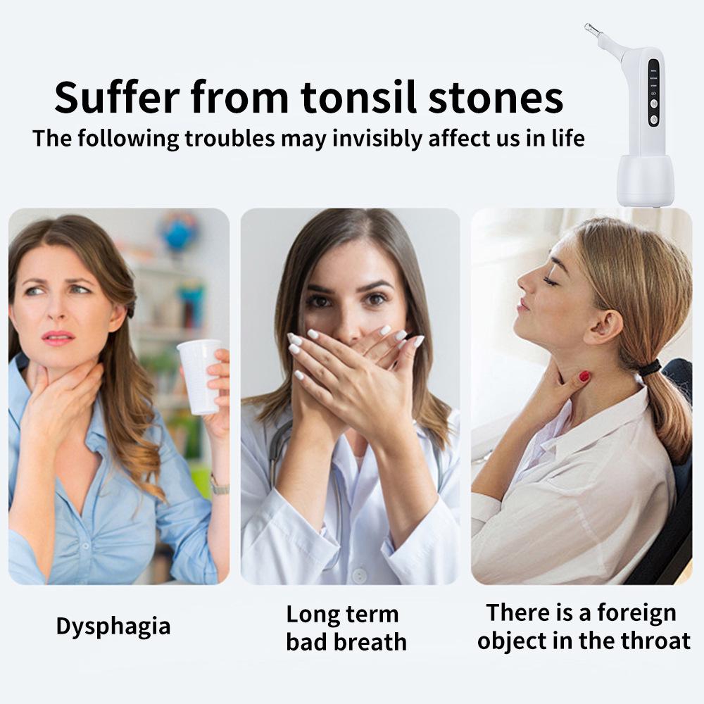 Adjustable Electric Oral Irrigator with Disinfection for Tonsil Stone Removal