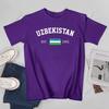 Unisex Unisex Uzbekistan EST1991 Independence Day Tshirt Tees T Shirts WoUnisex Boys 100 Cotton TShirt