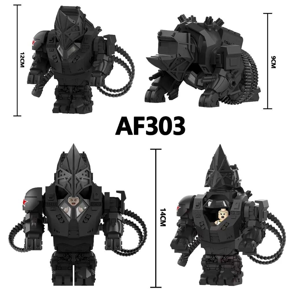 Model Dolls Bricks Minifigures Action Figures Assemble Cartoon Characters Puzzle Building Blocks Toys Children's Birthday Gifts