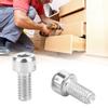 50Pcs Hex Socket   Screw Stainless Steel Cylinder Head Fasteners for Wood Tool