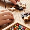 Paintable Mini Wooden Prayer Crosses Pendants,Diy Craft Charms Small Wooden Crosses with Flat Sanded Sides and Top Holes for Creative Handmade Jewelry