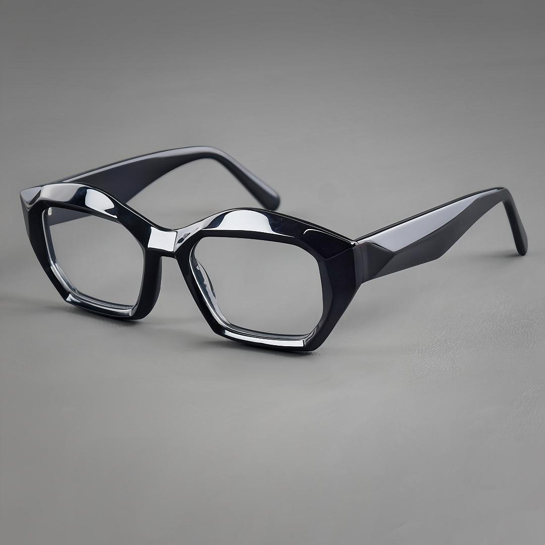 

High Quality Acetate Eyeglasses Optical Glasses Frames Women Vintage Designer Prescription Eyeglass Frame Women s Eyewear чорний