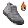 Ultra Warm Winter Boots - Anti Slip Thick Sole, Arctic Grade Insulated Snow Boots, Low Heel, Round Toe, Outdoor Hiking Solid Color, Hiking Boots