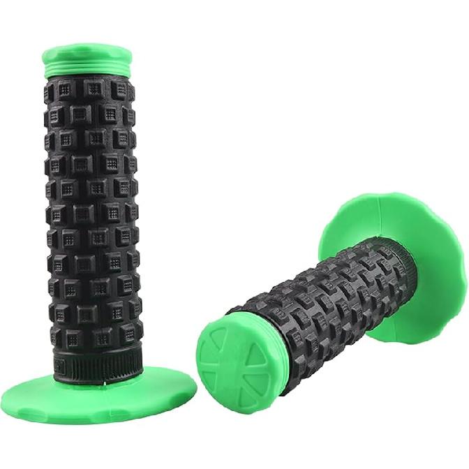7/8" Dirt Bike Grip Rubber Anti-Slip Universal Motorcycle Grips Handlebar Racing Grip For Motocross Mini Bike Surron Light Bee X Grips KLX110 YZ450F