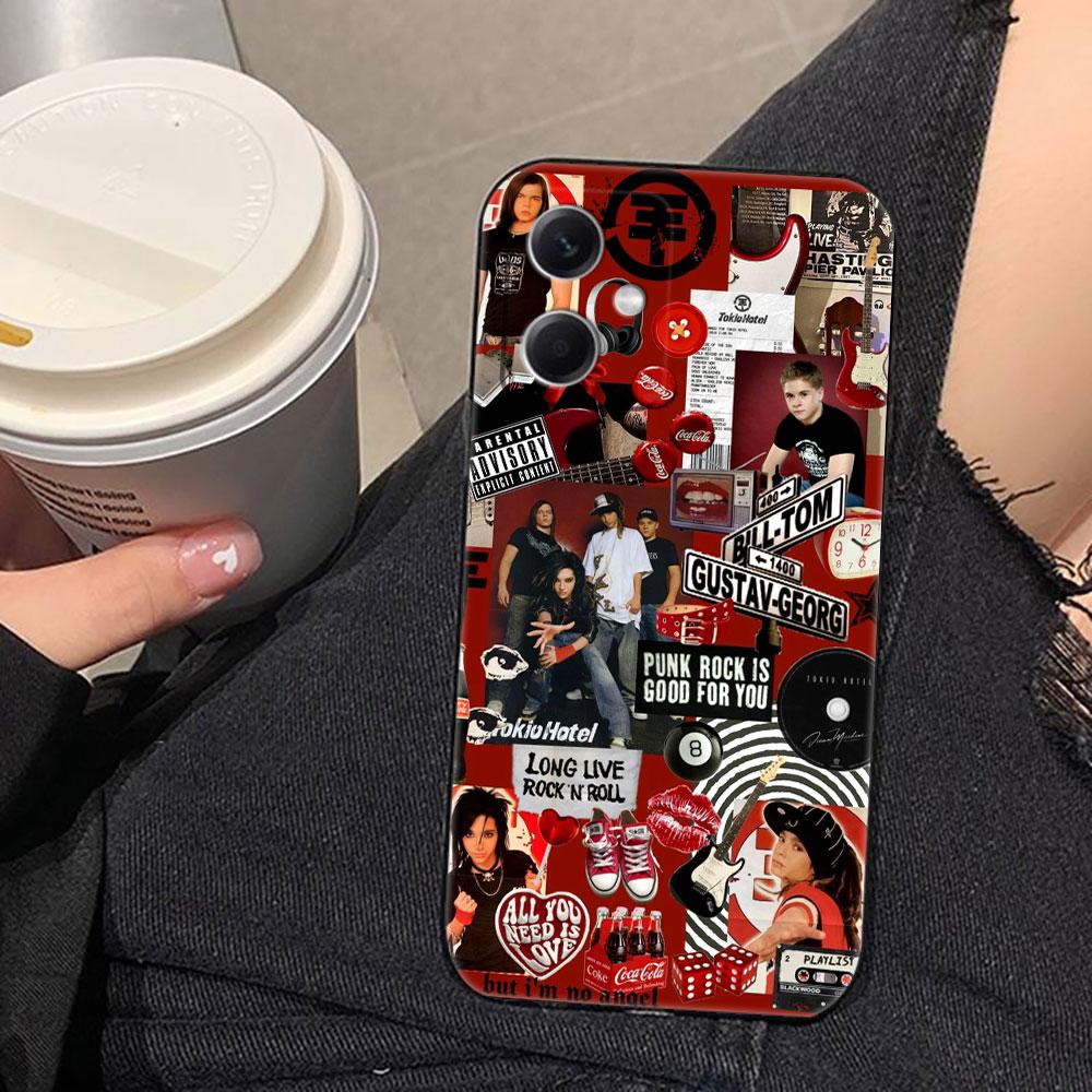 

Tom Bill k-Kaulitz Tokio hotel Phone Case For Redmi Note 15 14 13 12 12S 11 11T 11S 10 9T 9 Pro Case Funda DIY Shell Capa Cover Redmi NOTE12S