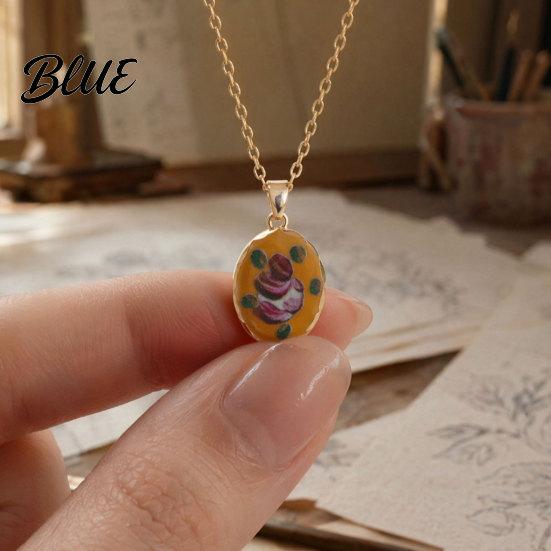 Comfortable Everyday Necklace Vintage Floral Pendant Necklace Women Boho Charm