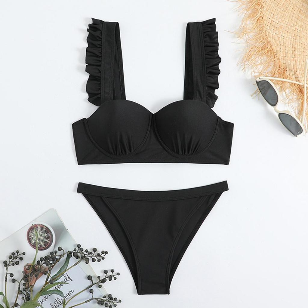 Costume da bagno donna sexy con ferretto e ferretto, costume da bagno donna, costume da bagno femminile, bikini a due pezzi, costume da bagno da bagno