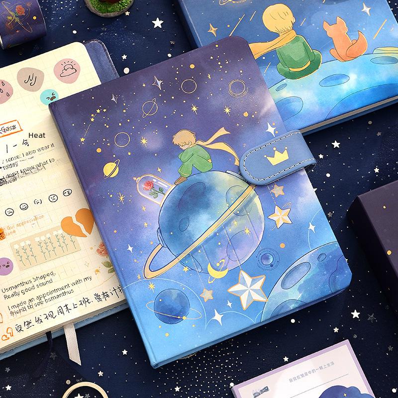 The Little Prince Gift Set: High-Value Notebook, Stickers, and Tape for Boys