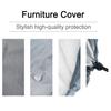 Oxford Cloth Black Dust Cover Folding Chair Vacuum Bag Chair Storage Bag Protective Bag