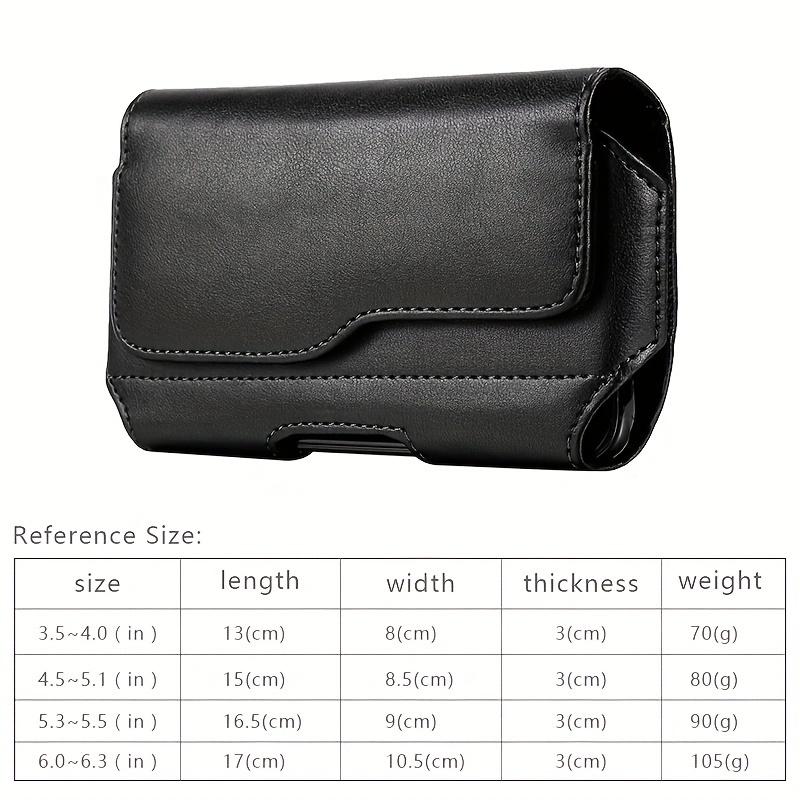 Fashion Leather Phone Case Waist Bag Wallet Phone Pouch Belt Bag for iPhone XS Huawei Samsung
