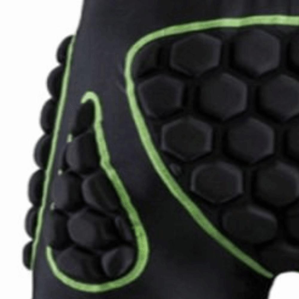 Elastic Waistband Padded Protective Shorts Honeycomb Padding Crash Pants  Skiing