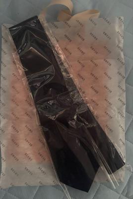 [USED] BEAMS Necktie Black