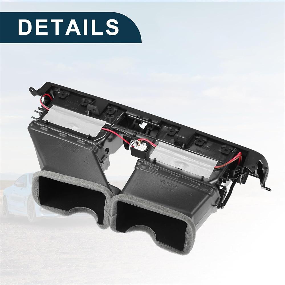 Front Center Air Vent Grille Heat AC Dash 64229166885 For BMW 5 Series F10
