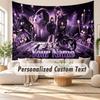 Custom Name Wall Hanging Tapestry,aespa Decorative Backdrop Tapestry For Dorm Home