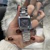 Square Luxury Watch for Women New Premium Design High-Quality Metal Fashion Quartz Wristwatch Women's Gift Accessory