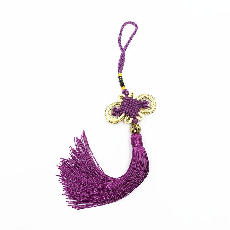 Chinese Knot Pendant With Tassel Phnom Penh 8 Plates Of Rich Yiwu Mini Knot Small Beads To Go Abroad Gifts