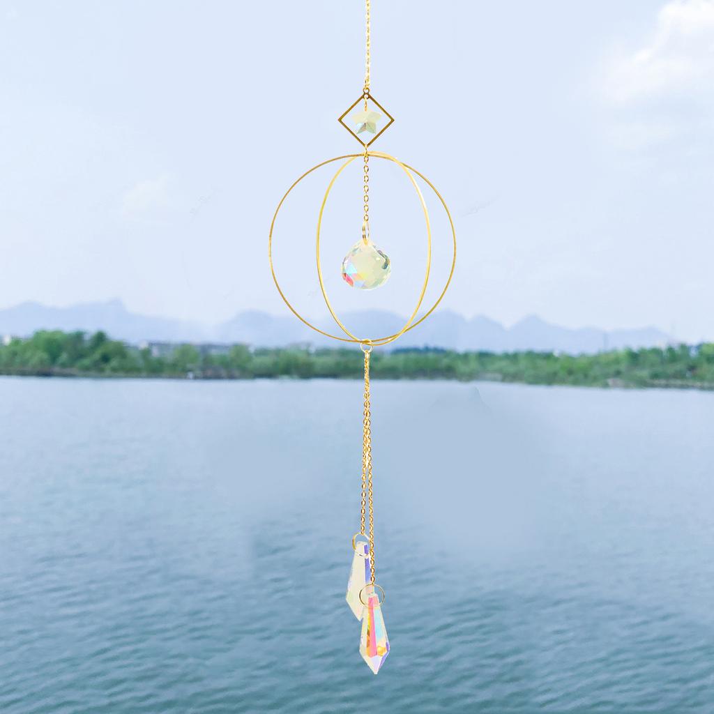 Crystal Suncatcher Rainbow Maker Yard Patio Window Hanging Decor Crystal Suncatcher Rainbow Maker Yard Patio Window Hanging Decor