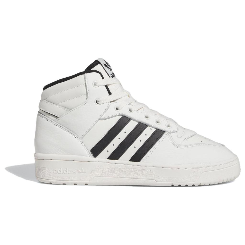 Adidas Originals Rivalry High-Top Skate Shoes Unisex Sneakers White Black ID6158