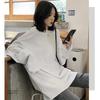 Spring Autumn Solid Simple Oversized Tshirt Harajuku Soft Long T Shirt Women All-match T-shirts Women White Yellow Green Black Long Sleeve Tops