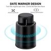 Cordless Automatic Wine Bottle Opener Battery Operated with One-Click Button Easy Cork Removal ,Vacuum Pump Wine Saver Cap Stopper Date Scale Record
