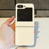 For Samsung Galaxy Z Flip 7 6 5 4 3 Zflip7 Z Flip6 Flip5 Flip4 Flip3 Candy Color Fold Phone Case Shockproof Liquid Skin Cover