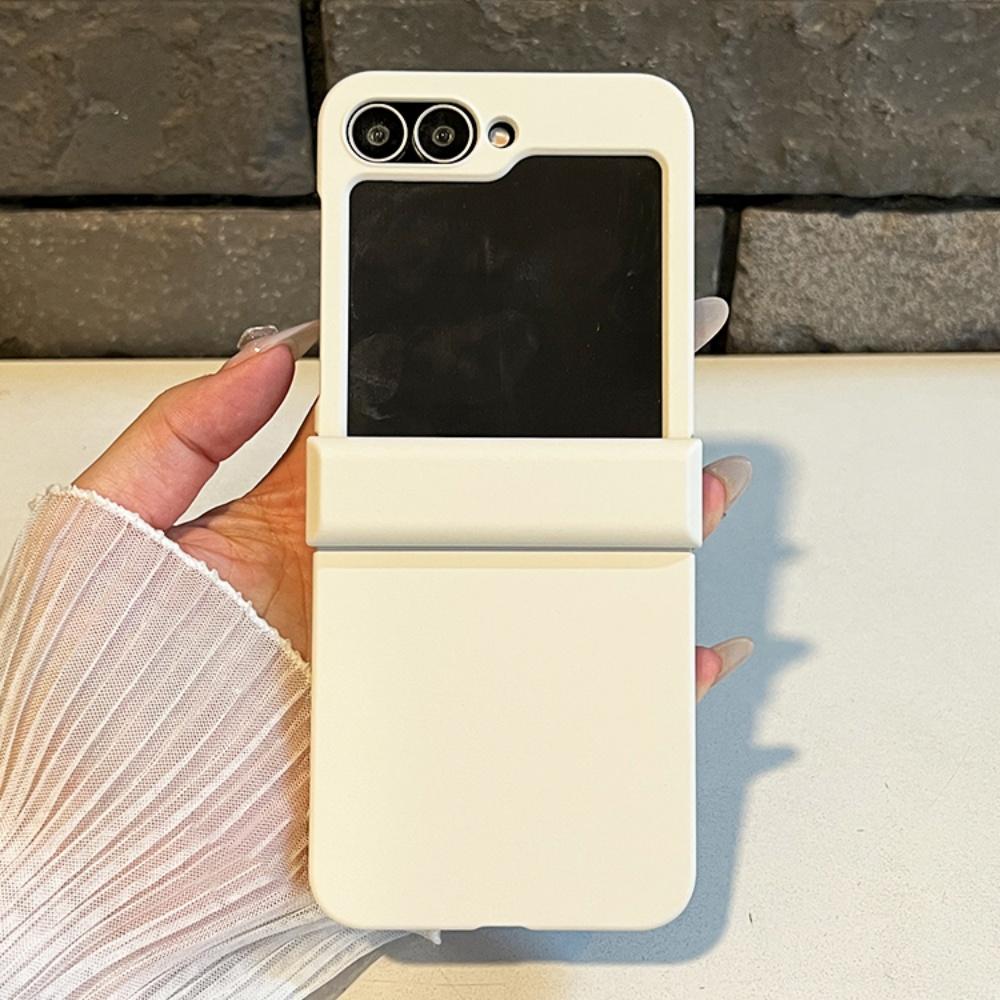 Für Samsung Galaxy Z Flip 7 6 5 4 3 Zflip7 Z Flip6 Flip5 Flip4 Flip3 Bonbonfarbe Faltbares Handyhülle Stoßfeste Flüssig-Skin-Abdeckung