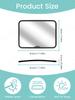 1PC New Style Wide-Angle Baby Car Mirror Rear Seat Safety Square Monitor for Baby or Child Seats