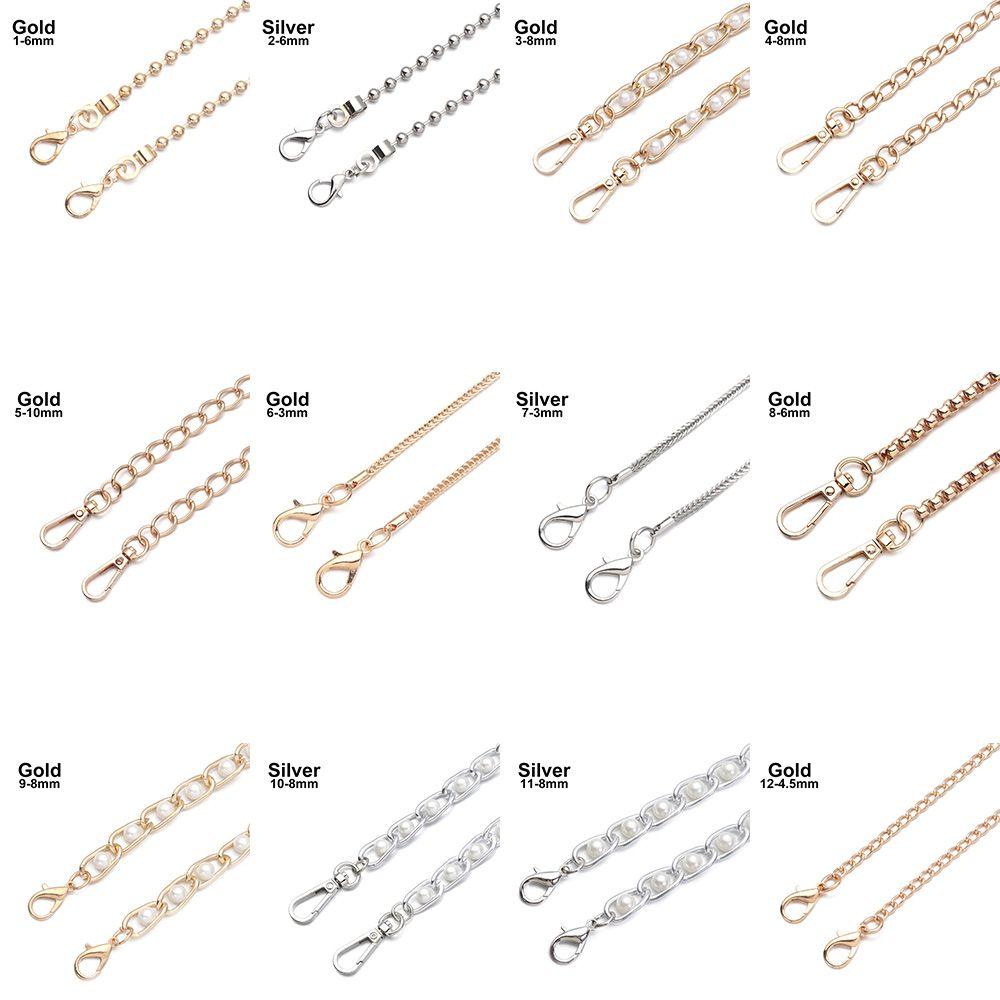 1Pcs Detachable Metal Alloy Handbag Accessory Purse Chain Bags Chains Bag Belt Bags Belt Straps